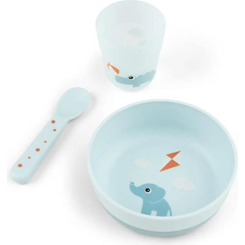 Done By Deer Foodie first meal set Playground Blue