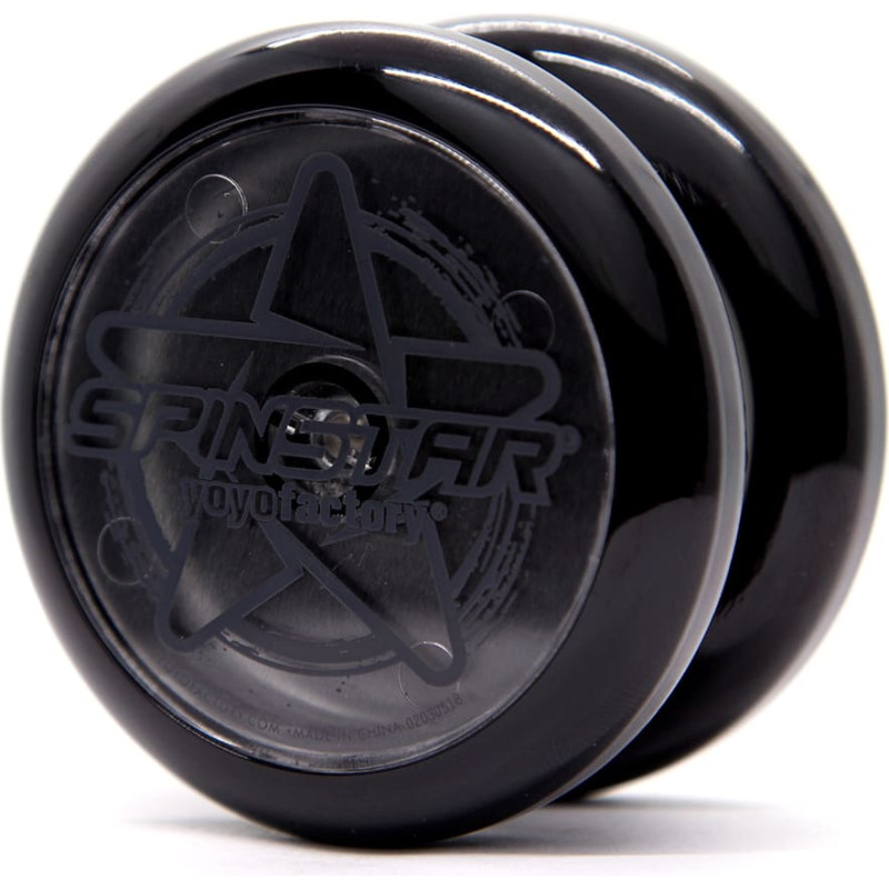 Yoyofactory YO-YO SPINSTRAR iesācējiem/ar iemaņām, melns - YO 442