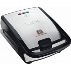 Tefal tosteris Snack Collection, 700W, 4 maināmas plātnes, melna/sudraba - SW854D16