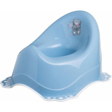 Maltex Potty with rubber & music - MISIU - BLUE