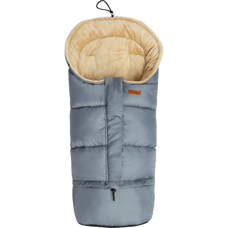 Sensillo Combi 3in1 minky Romper bag – GRAPHITE/BEIGE