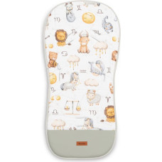 Sensillo MUSLIN INSERT FOR A STROLLER - GRAY ZODIAC