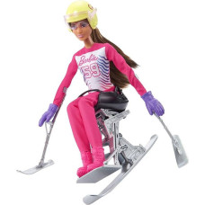 Barbie Doll - HCN30- BARBIE -winter sports - PARA ALPINE SKIER