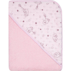 Duet Baby Bathing cover - 651 - TERRY - MINKY - size 100x100 - PINK