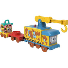 Fisher Price Locomotive Set -  47819 - MOTORIZED - THOMAS & FRIENDS - MUDDY FIX'EM UP FRIENDS