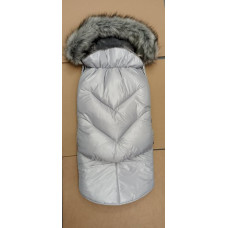 Matpol Sleeping Bag Minky - KOKON 2in1 - LIGHT GREY