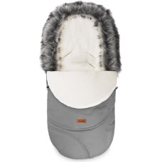 Sensillo Eskimo Romper Bag – grey/polar fleece