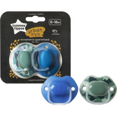 Tommee Tippee 334206 TEAT.6-18 BOY 2SZT URBAN Tommee Tippee