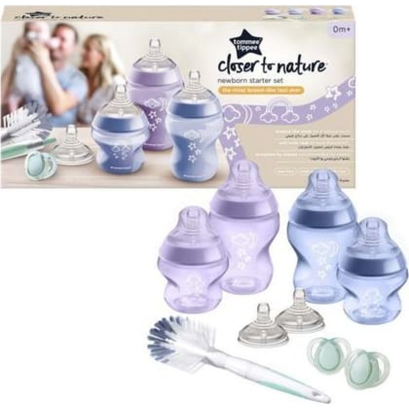 Tommee Tippee 227393 NEWBORN STARTER KIT CLOSER PINK 0+