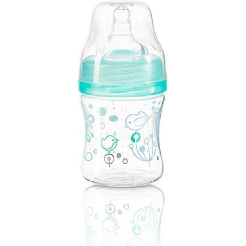 Babyono 402/03 WIDE ANTI-COLIC BOTTLE 120ML BLUE BabyOno