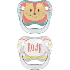 Dr.browns PV12015 PreVent PRINTED SHIELD Pacifier - Stage 1, Boy Animal Faces, 2-Pack