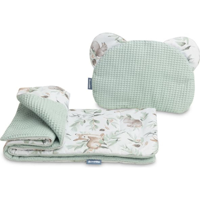 Sensillo WAFFLE SET - DEERS MINT