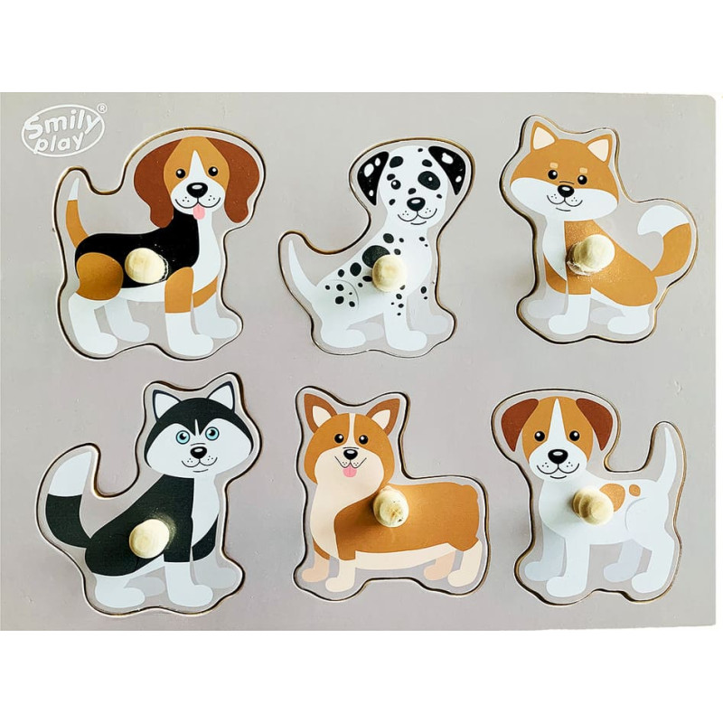 Smily Play 38065 – Puzzle Hunde