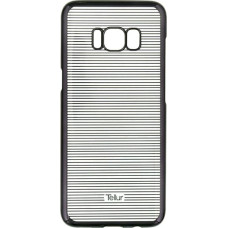 Tellur Cover Hard Case for Samsung Galaxy S8 Plus, Horizontal Stripes black
