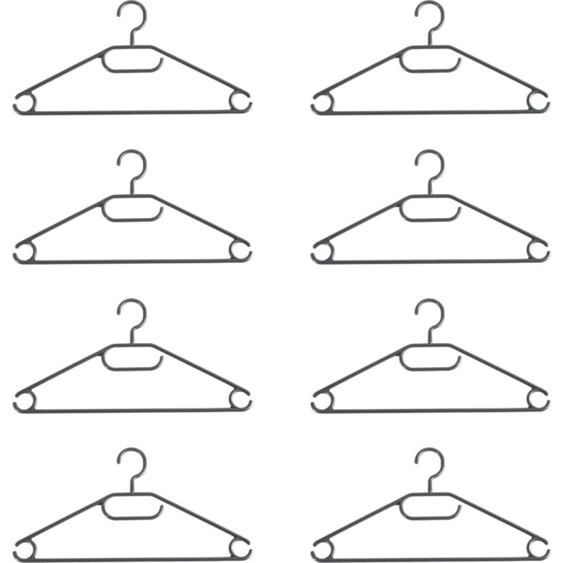 Beldray LA072684FEU7 Eco Recycled Hangers Black