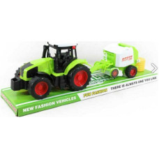 Minikid 52049 TRAKTOR Z MASZYNĄ 40 CM