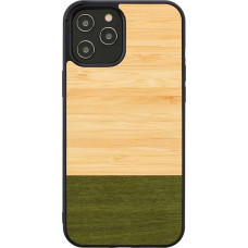 Man&Wood case for iPhone 12 Pro Max bamboo forest black