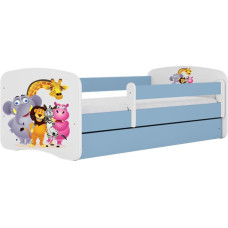 Kocot Kids Bed babydreams blue zoo with drawer with mattress 160/80