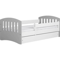 Kocot Kids Bed classic 1 mix grey with drawer with mattress 180/80