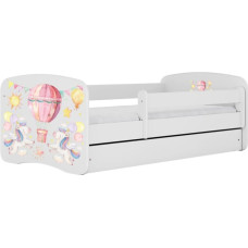 Kocot Kids Bed babydreams white balloon without drawer with mattress 160/80