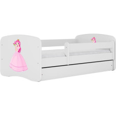 Kocot Kids Bed babydreams white princess without drawer with mattress 180/80