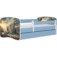 Kocot Kids Bed babydreams blue ship without drawer with mattress 180/80