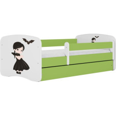 Kocot Kids Bed babydreams green wednesday without drawer with mattress 140/70