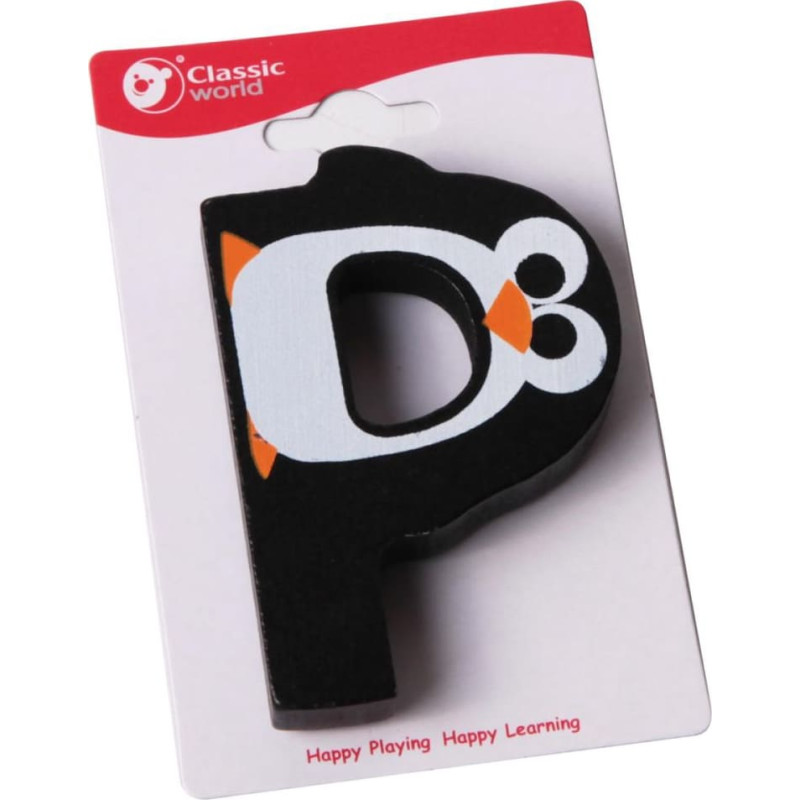 Classic World Drewniana Literka P