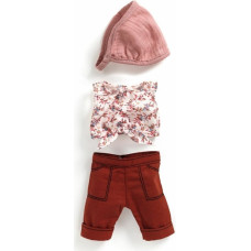 Djeco Dolls clothing - Pomea - Outfit Burgundy