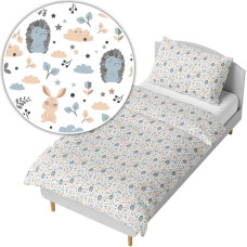 Minikid Cover set -  2 pcs - 135x100, 40x60 -   JEŻYK & ZAJĄCZKI