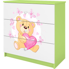 Kocot Kids Chest of drawers babydreams green teddybear butterflies