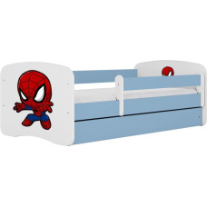 Kocot Kids Bed babydreams blue spiderman with drawer with mattress 140/70