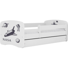 Kocot Kids Bed babydreams white nasa without drawer with mattress 140/70