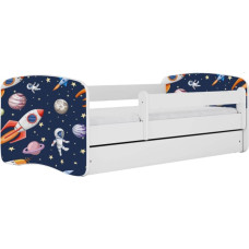 Kocot Kids Bed babydreams white cosmos without drawer with mattress 140/70