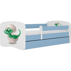 Kocot Kids Bed babydreams blue baby dino with drawer with mattress 140/70