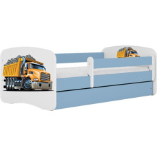 Kocot Kids Bed babydreams blue truck with drawer with mattress 160/80