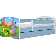 Kocot Kids Bed babydreams blue safari with drawer with mattress 160/80