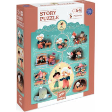 Djeco Story puzzles - Pinocchio - 54 pcs