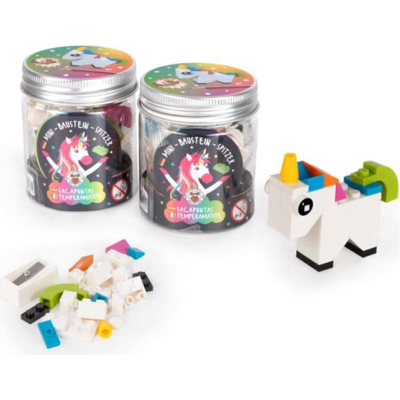 Trendhaus Dreamland - Sharpener mini building block set - Unicorn