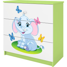 Kocot Kids Chest of drawers babydreams green baby elephant