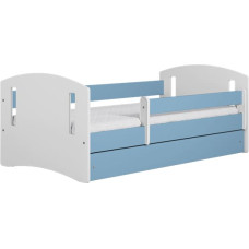 Kocot Kids Bed classic 2 blue with drawer with mattress 160/80