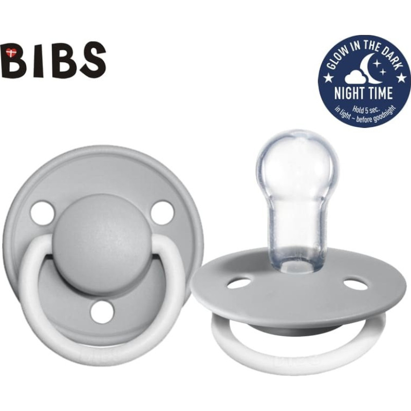 Bibs 1010272 Beruhigungsschnuller DE LUX ONE SIZE CLOUD NIGHT
