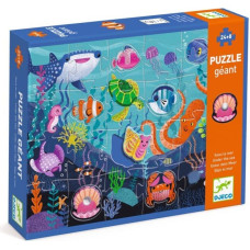Djeco Giant puzzles - Tactilo sea - 32 pcs