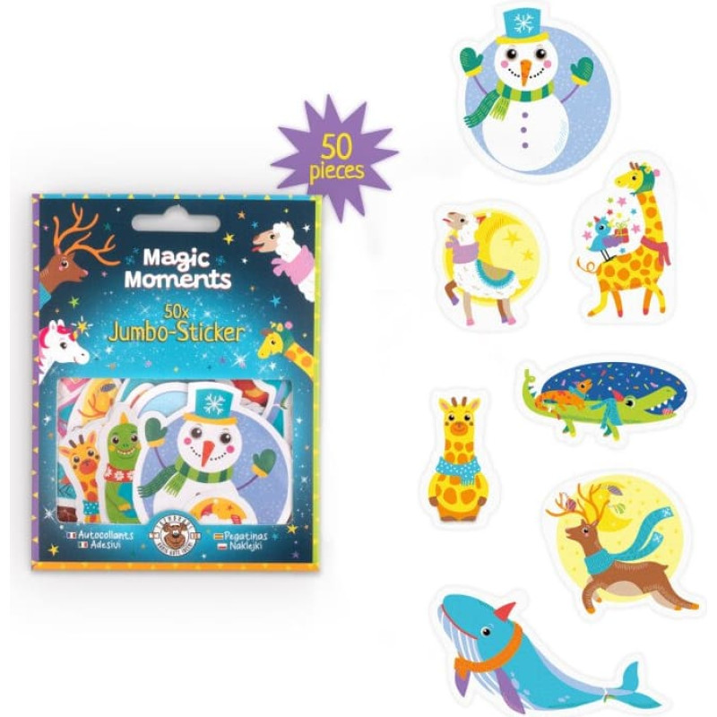 Trendhaus Magic Moments - Jumbo sticker set  (50 pcs.)