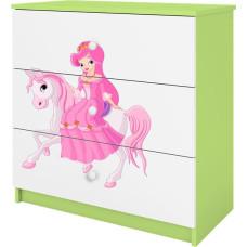 Kocot Kids Chest of drawers babydreams green princess on horse