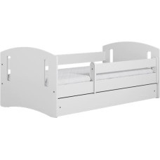 Kocot Kids Bed classic 2 white without drawer with mattress 140/80