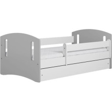 Kocot Kids Bed classic 2 mix grey with drawer with mattress 160/80