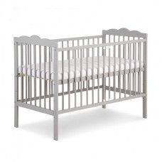 KLUPS OLIVER RADEK III Babybett, 120x60 cm, grau