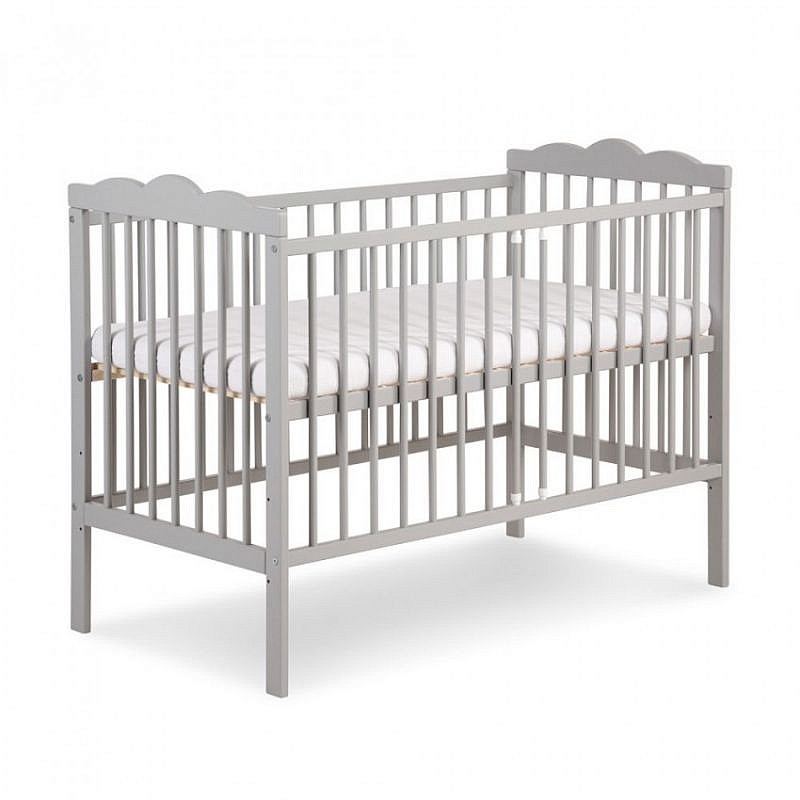 KLUPS OLIVER RADEK III Babybett, 120x60 cm, grau