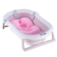 TO-MA Faltbadewanne für Kinder BATH&CARE, rosa